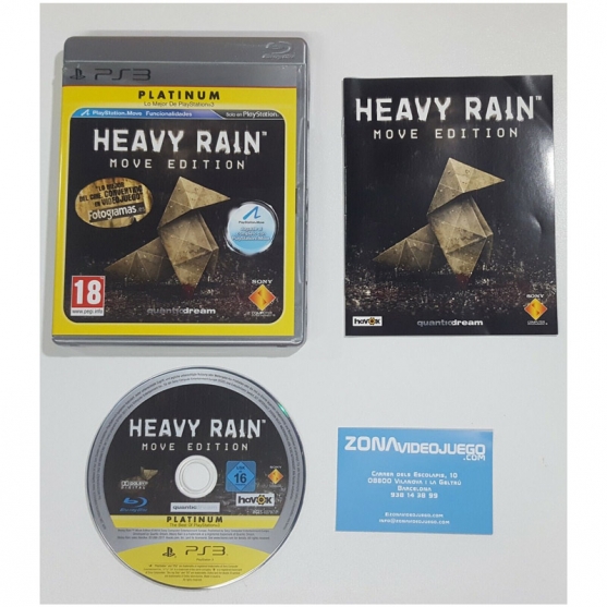 Heavy Rain Move Edition, Sony Playstation 3, Pal-esp