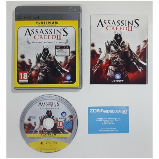Assassin's Creed II Goty, Sony Playstation 3, Pal-ger alemán
