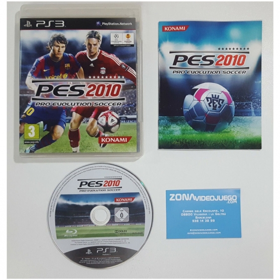 Pro Evolution Soccer PES 2010, Sony Playstation 3, Pal-esp