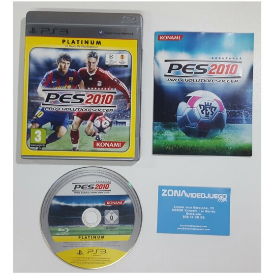 Pro Evolution Soccer PES 2010, Sony Playstation 3, Pal-esp