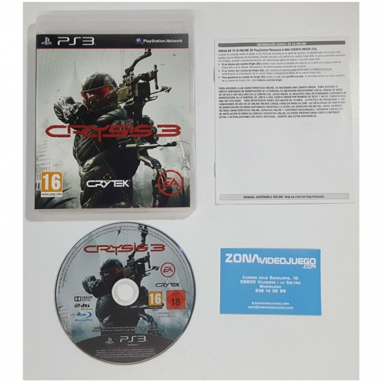 Crysis 3, Sony Playstation 3, Pal-esp