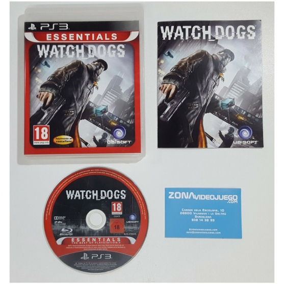 Watch Dogs, Sony Playstation 3, Pal-esp