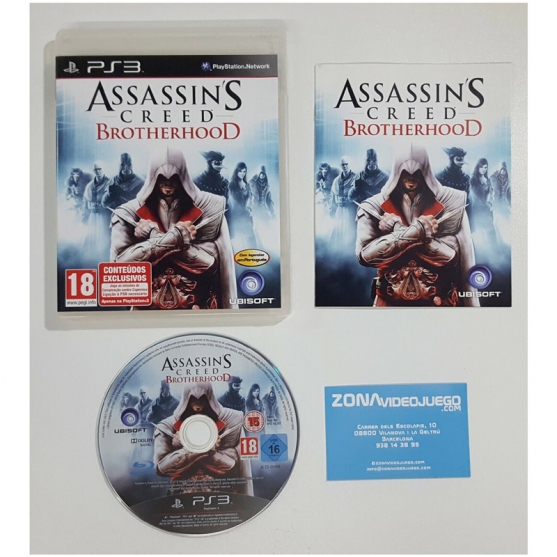 Assassin's Creed Brotherhood (Hermandad), Sony Playstation 3, Pal-Portugal