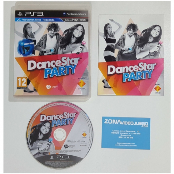 Dancestar Party, Sony Playstation 3, Pal-esp
