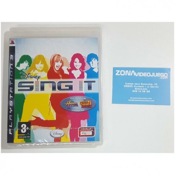 Disney Sing It, Playstation 3, Pal-Esp