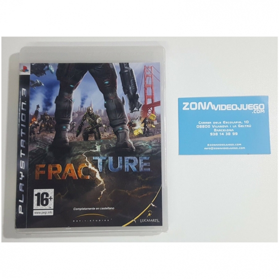 Fracture, Playstation 3, Pal-Esp