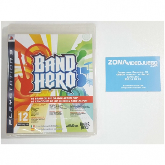 Band Hero, Playstation 3, Pal-Esp