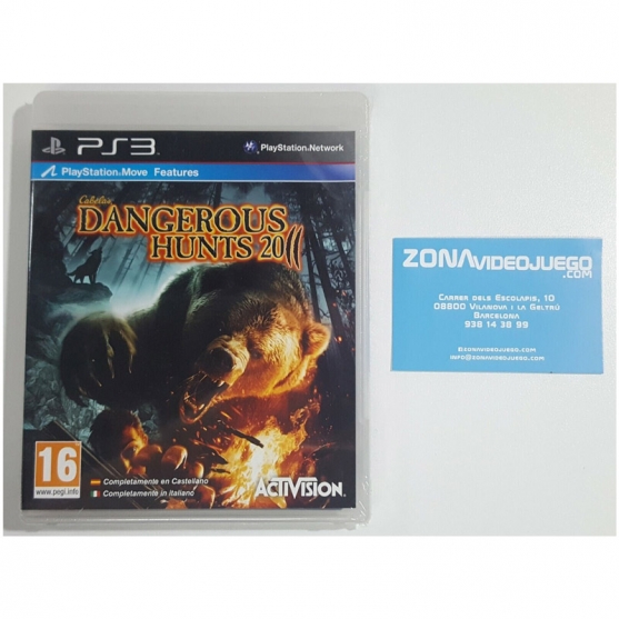 Cabela´s Dangerous Hunts 2011, Playstation 3, Pal-Esp