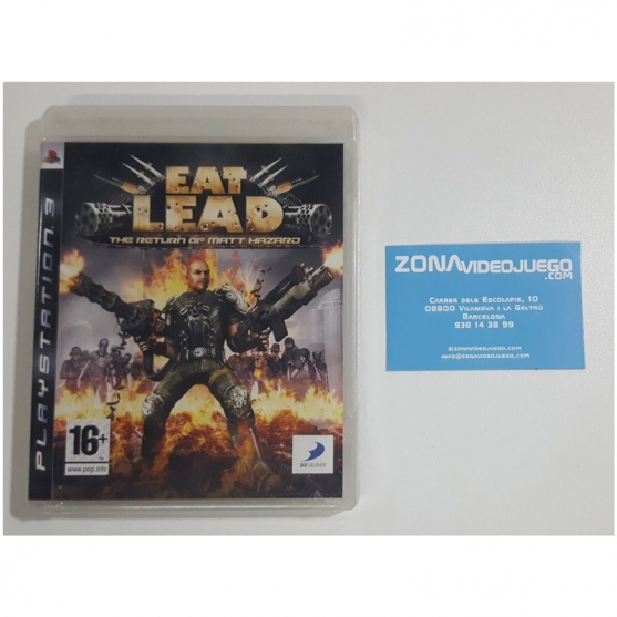 Eat Lead The Return of Matt Hazard, Playstation 3, Pal-Esp