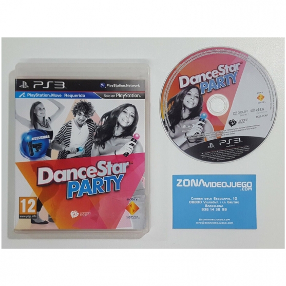 Dancestar Party, Sony Playstation 3, Pal-uk