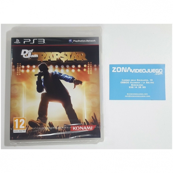 Def Jam Rapstar, Playstation 3, Pal-Esp