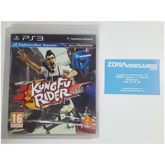 Kung Fu Rider, Playstation 3, Pal-Esp