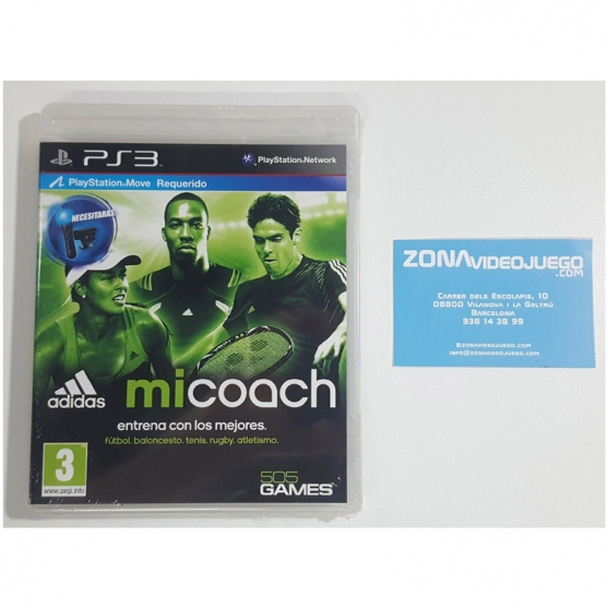 Adidas Mi coach, Playstation 3, Pal-Esp