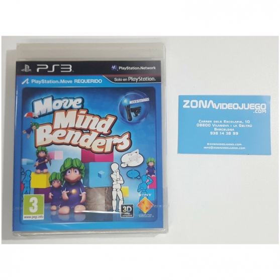 Move Mind Benders, Playstation 3, Pal-Esp