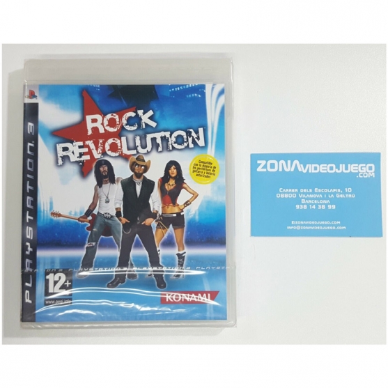 Rock Revolution, Playstation 3, Pal-Esp