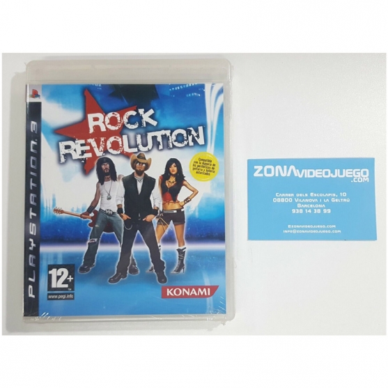 Rock Revolution, Playstation 3, Pal-Esp