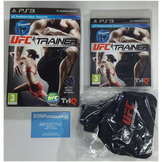 Ufc Trainer con Correa de Pierna, Playstation 3, Pal-Esp