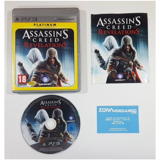 Assassin's Creed Revelations, Sony Playstation 3, Pal-esp