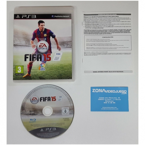 Fifa 15, Sony Playstation 3, Pal-Esp