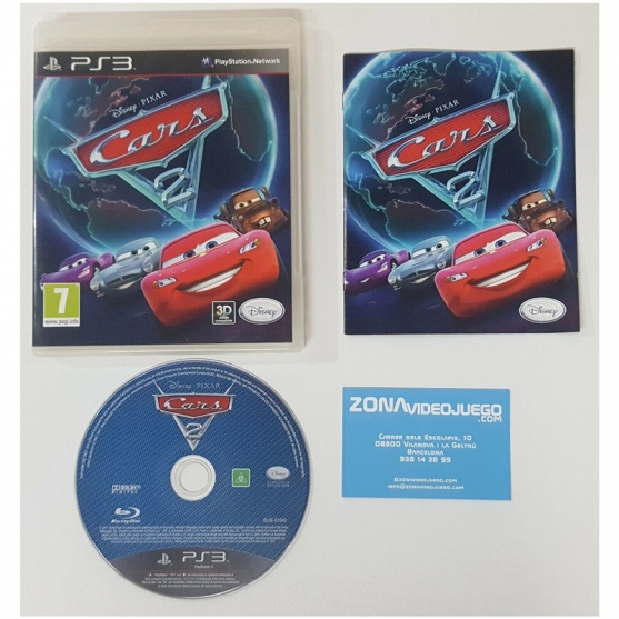 Disney Pixar Cars 2, Playstation 3, Pal-esp