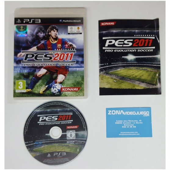 Pro Evolution Soccer 2011 PES, Sony Playstation 3, Pal-Esp
