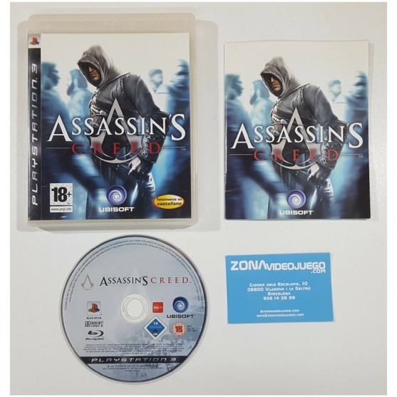 Assassin's Creed, Playstation 3, Pal-esp