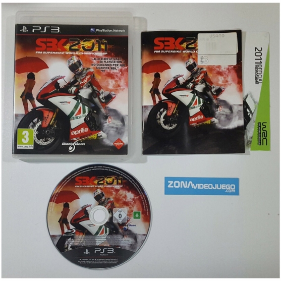 Sbk 2011 Fim Superbike World Championship. Sony PLAYSTATION 3, PAL-IT