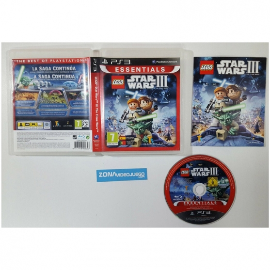 Lego Star Wars III The clone wars, Sony Playstation 3, Pal-Esp