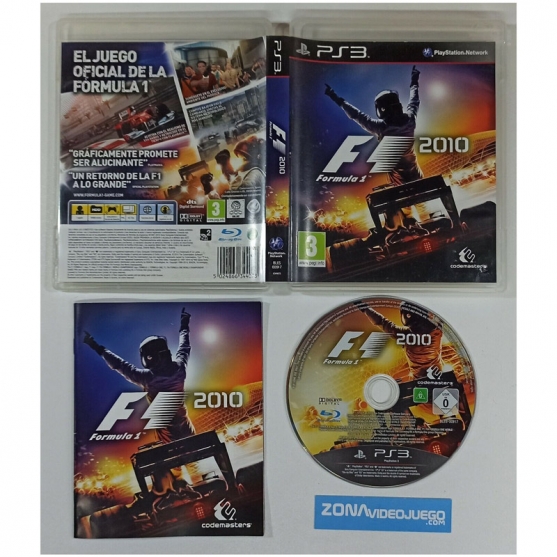 Formula 1 2010 . Sony Playstation 3, Pal-Esp