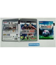 Caja y manual, Pro evolution soccer 2010 Pes, Playstation 3, Pal-Esp, SIN JUEGO