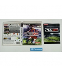 Caja y manual, Pro evolution soccer 2011 Pes, Playstation 3, Pal-Esp, SIN JUEGO