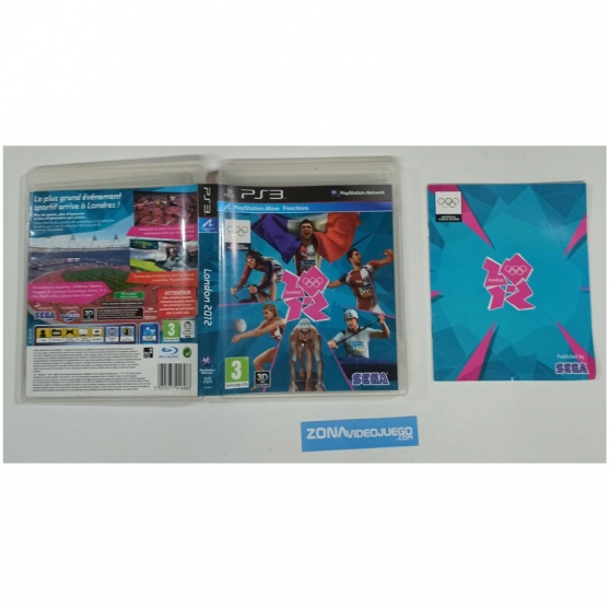 Caja y manual, London 2012, Playstation 3, Pal-fra, SIN JUEGO
