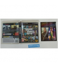 Caja y manual, Gta episodes from Liberty city Playstation 3, Pal-fra, SIN JUEGO
