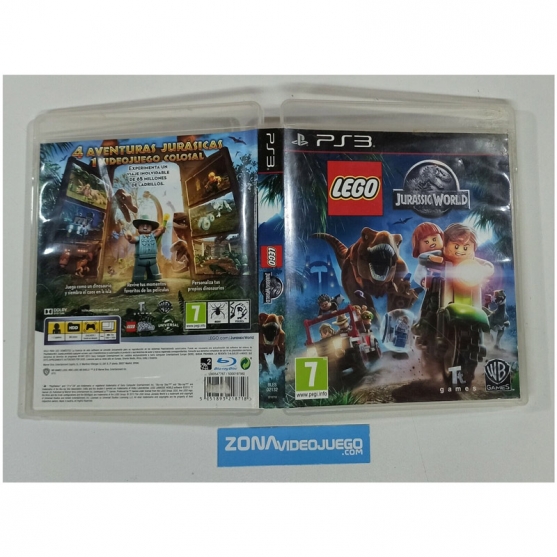 Caja vacia, Lego Jurassic World, Playstation 3, Pal-Esp, SIN JUEGO