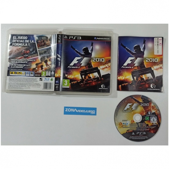 F1 2010 Formula 1, Sony Playstation 3, PAL-ESP