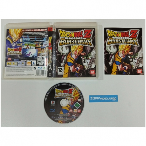 Dragon Ball Z Burstlimit, Sony Playstation 3, Pal-Esp