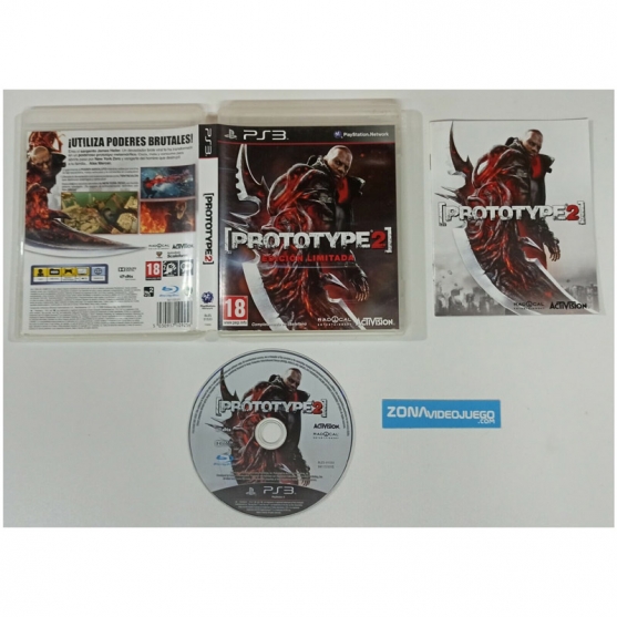 Prototype 2 Edición Limitada, Sony Playstation 3, Pal-Esp