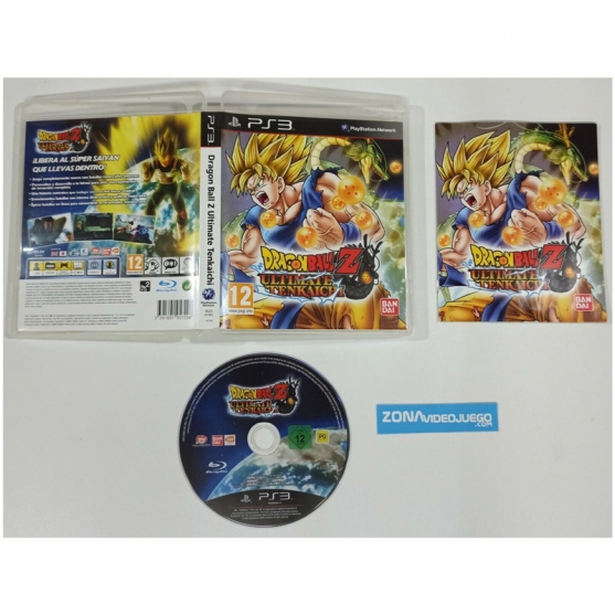 Dragon Ball Z Ultimate Tenkaichi, Sony Playstation 3, Pal-Esp