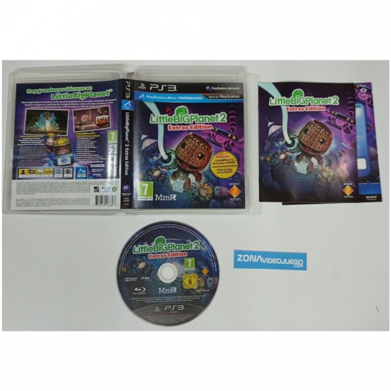 Little Big Planet 2 Extras Edition, Sony Playstation 3, Pal-Esp