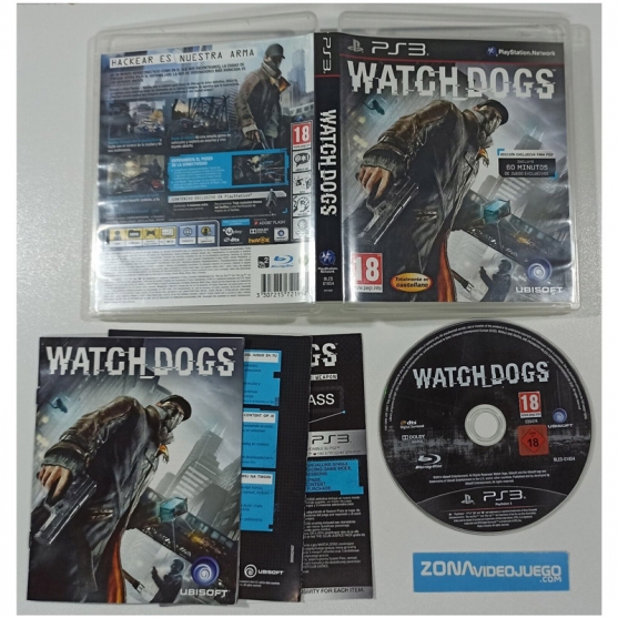 Watch Dogs, Sony Playstation 3, Pal-Esp