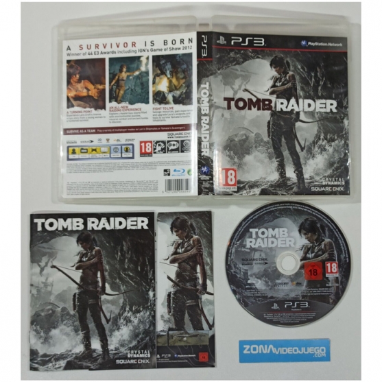 Tomb Raider, Sony Playstation 3, Pal-EUR