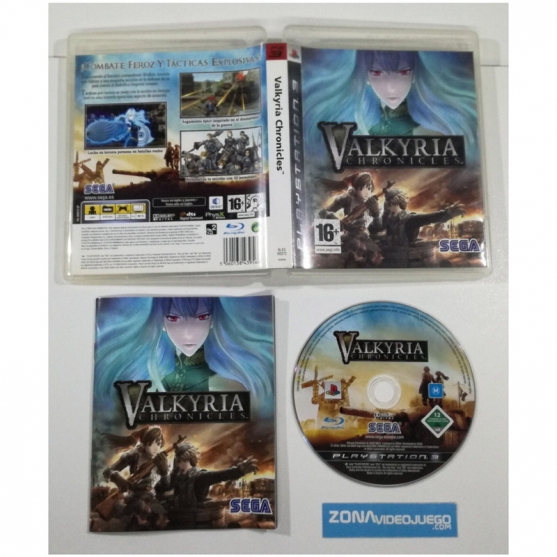 Valkyria Chronicles, Sony Playstation 3, Pal-ESP