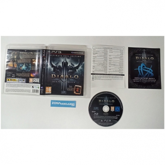 Diablo Reaper of Souls Ultimate Evil Edition , Playstation 3, Pal-Esp