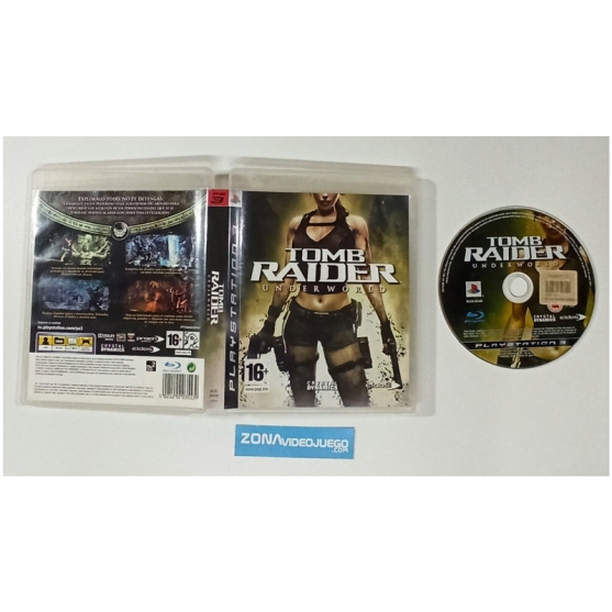 Tomb Raider Underworld, Playstation 3, Pal-Esp