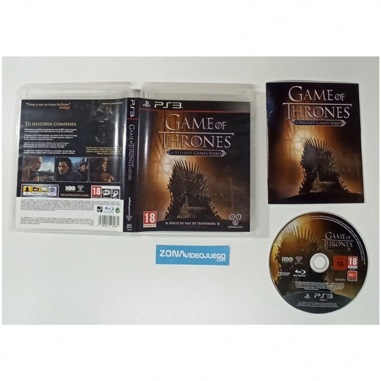 Juego de Tronos, Game of Thrones A Telltale Games Series, Playstation 3, Pal-Esp