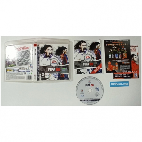 Fifa 08, Playstation 3, Pal-Esp