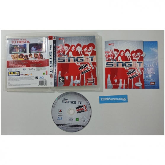 Disney Sing It High School Musical 3, Playstation 3, Pal-Esp