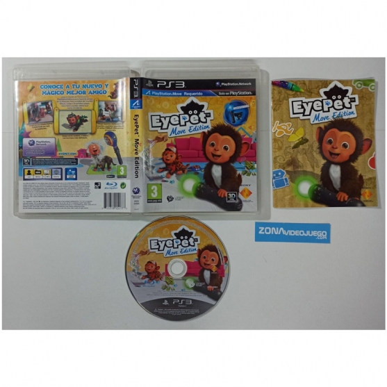 Eye Pet Move Edition, Playstation 3, Pal-Esp