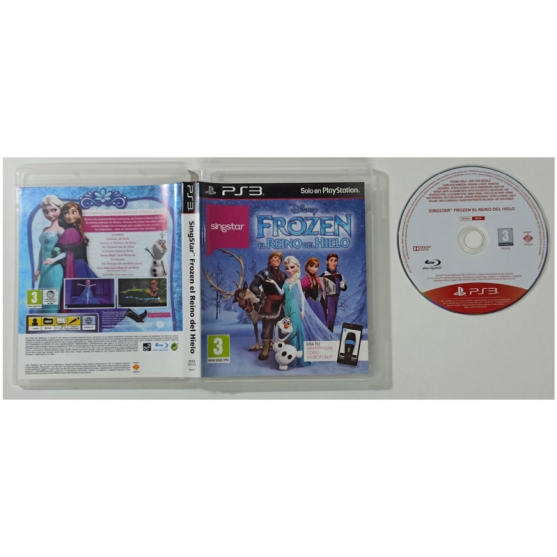Singstar Frozen el reino del hielo, Sony Playstation 3, Pal-Eur. Promo Press