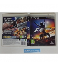 Caja vacia F1 2010, Playstation 3. SIN JUEGO